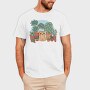 Cat And Plants, Tricou Barbati (Unisex)