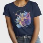 Artemis Greek Mythology Goddess Retrowave, Tricou Femei
