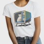 Cat Inside Tv, Tricou Femei