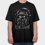 Astro Gnome Astronomer, Tricou Oversize Barbati (Unisex)