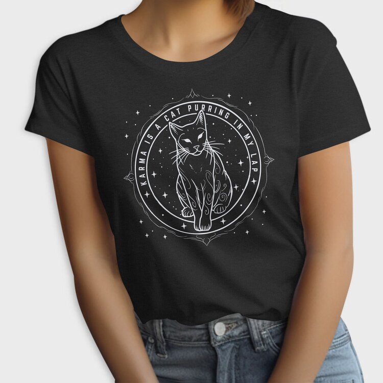 Astrology Cat Karma, Tricou Femei
