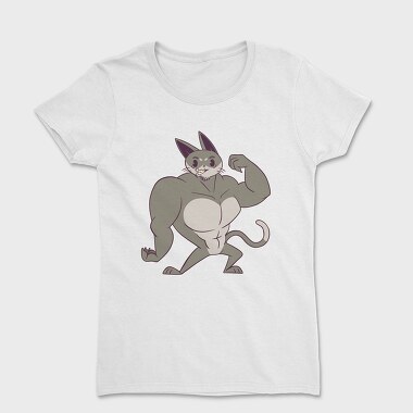 Tricou Femei, Muscle Cat