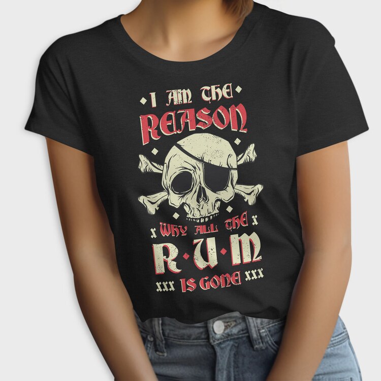 Rum Pirate, Tricou Femei