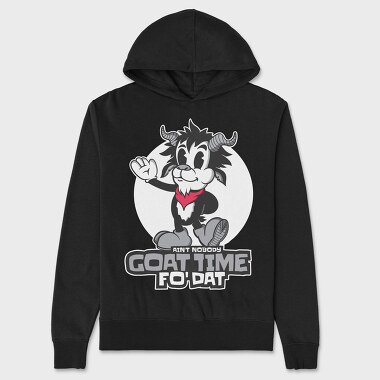 Cartoon Goat, Hanorac Oversize Barbati (Unisex)