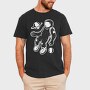 Astronaut Floating Space Galaxy, Tricou Barbati (Unisex)