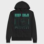 Keep Calm and Respawn, Hanorac Oversize Barbati (Unisex)