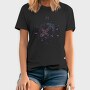 Sagittarius Floral Zodiac Sign, Tricou Barbati (Unisex)