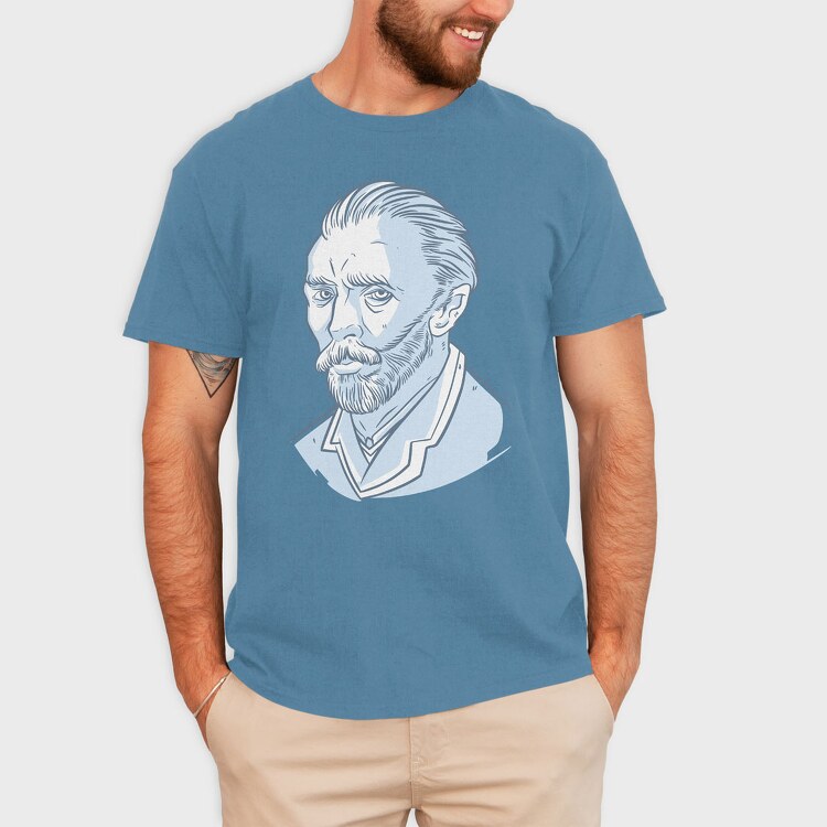 Van Gogh, Tricou Barbati (Unisex)