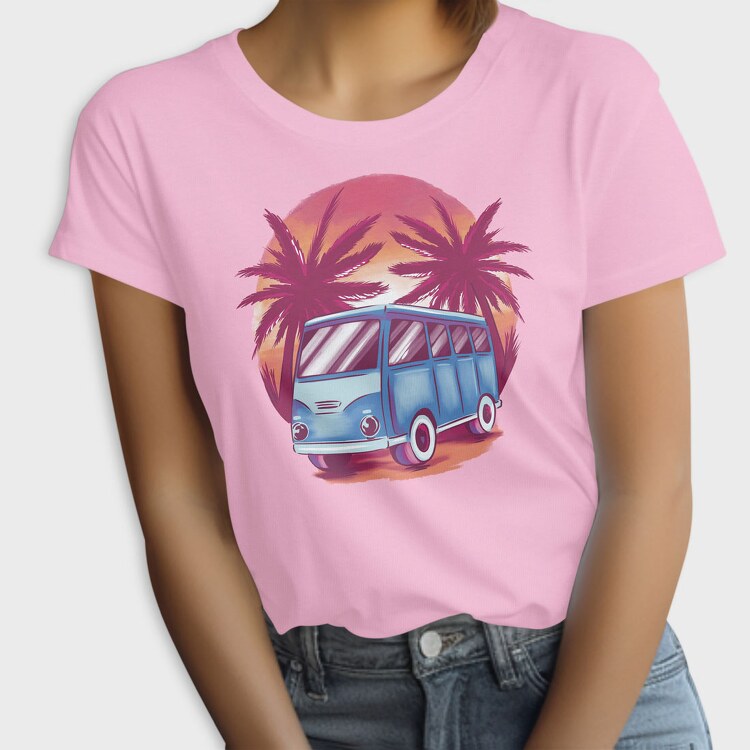 Sunset Beach Van, Tricou Femei