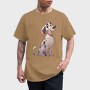 Dalmata Dog Cartoon, Tricou Barbati (Unisex)