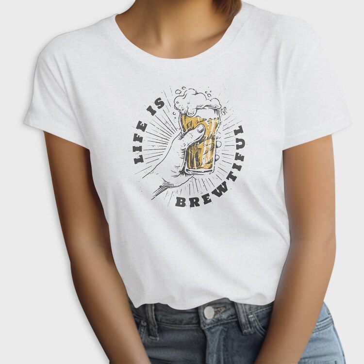Beer Life Brewtiful, Tricou Femei