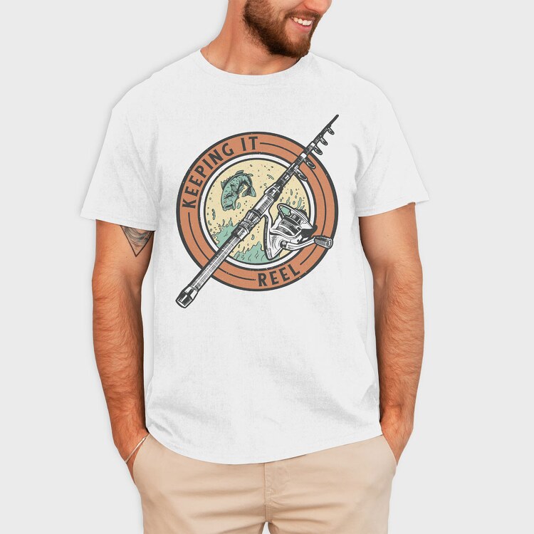 Keeping It Reel, Tricou Barbati (Unisex)