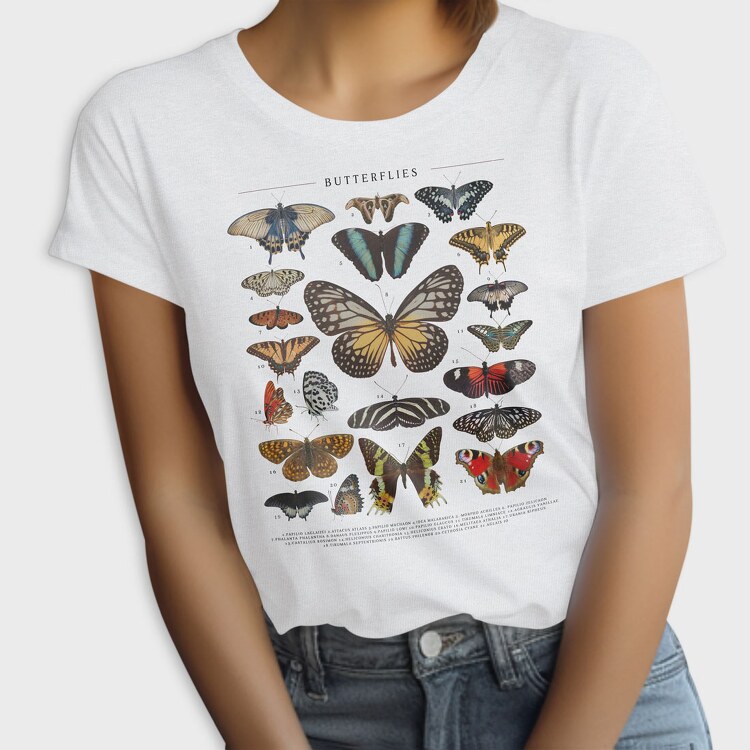 Butterflies Catalog, Tricou Femei