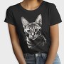 Cat Portrait, Tricou Femei