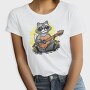 Guitarist Raccoon Racoon, Tricou Femei