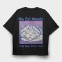 Cat Nap Mood, Tricou Oversize Barbati (Unisex)