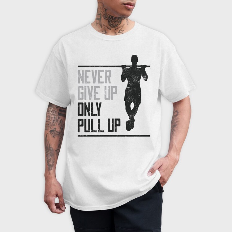 Person Exercising Calisthenics One More Rep, Tricou Barbati (Unisex)