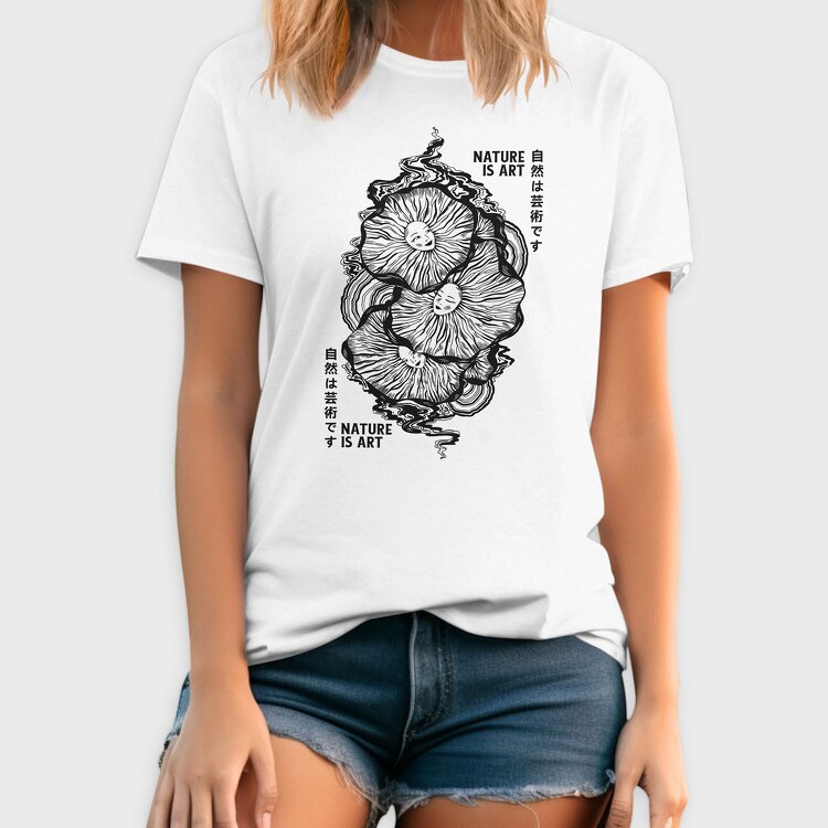 Fungi Nature Art, Tricou Barbati (Unisex)