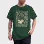 Squirrel Animal In Forest Lino Art, Tricou Barbati (Unisex)