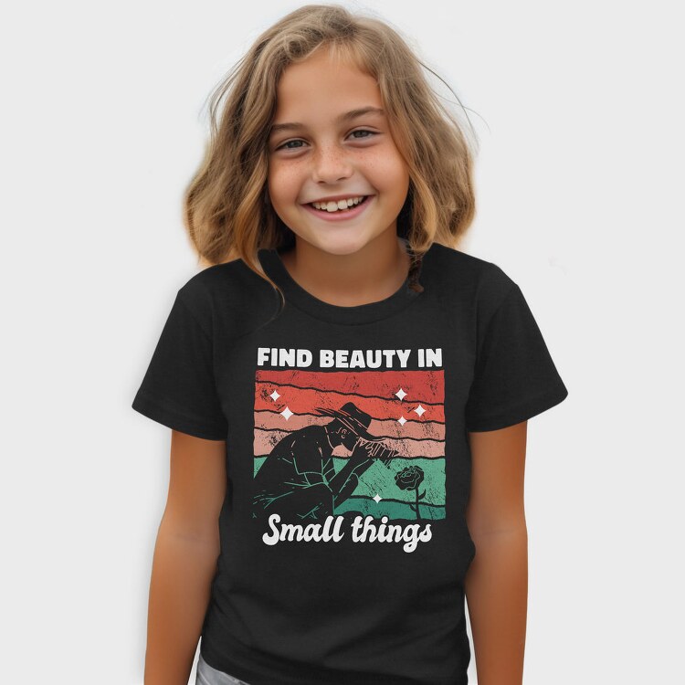 Photographer Retro Beauty In Small Things, Tricou Copii