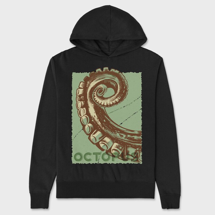 Hanorac Barbati (Unisex), Octopus