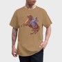 King and Horse Painting, Tricou Barbati (Unisex)