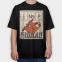 Nap Periodically Sloth, Tricou Oversize Barbati (Unisex)