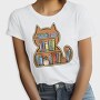 Cat Shaped Bookshelf, Tricou Femei