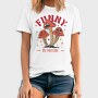 Natural Humor Mushroom Funny By Nature, Tricou Barbati (Unisex)