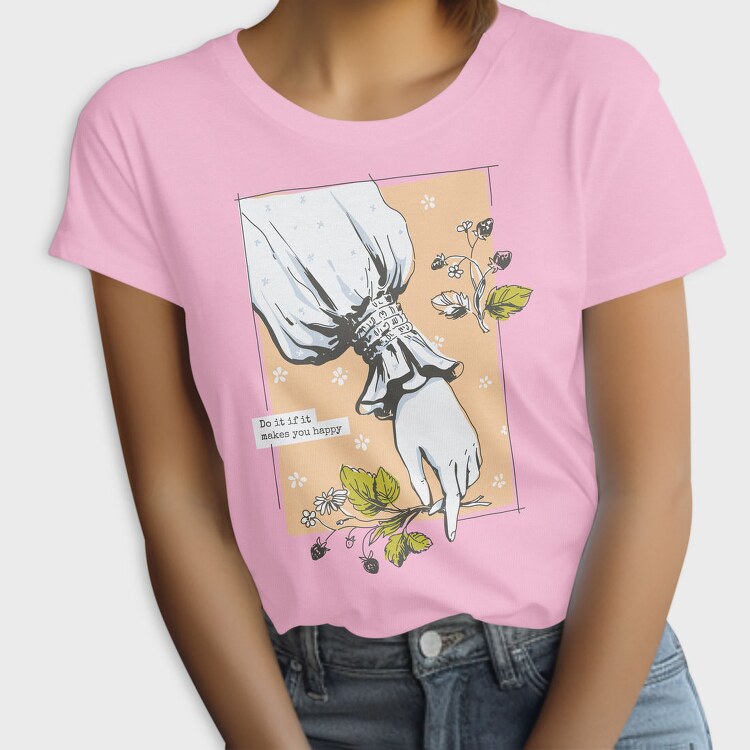 Cottagecore Lifestyle Nature Collection, Tricou Femei