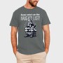Santa Naughty List, Tricou Barbati (Unisex)