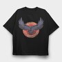 Dark Raven, Tricou Oversize Barbati (Unisex)