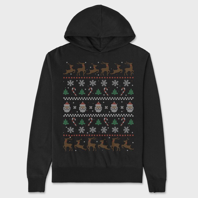 Hanorac Barbati (Unisex), Christmas Ugly Sweater