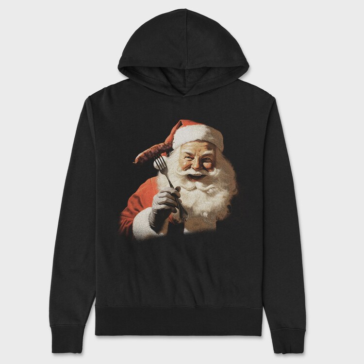 Hanorac Barbati (Unisex), Santa Funny