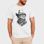 Cowboy Cat In Hat, Tricou Barbati (Unisex)