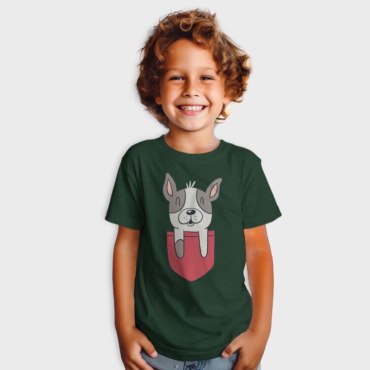 French Bulldog Pocket, Tricou Copii