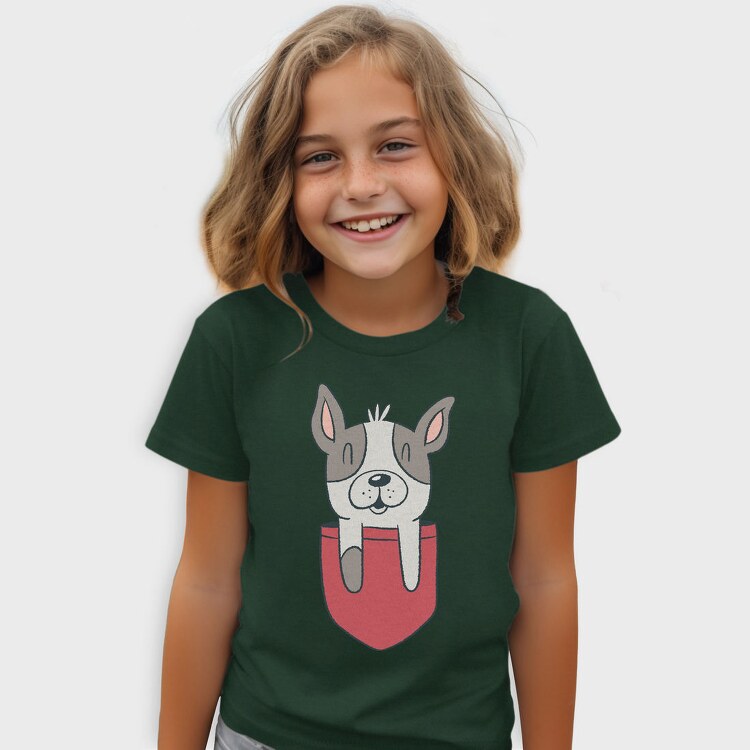 French Bulldog Pocket, Tricou Copii
