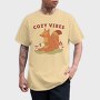 Cozy Vibes Gaming Squirrel Gamers Creators Ep, Tricou Barbati (Unisex)
