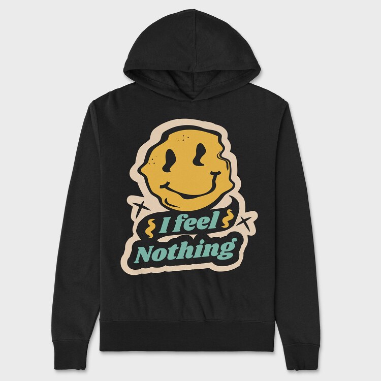 I Feel Nothing, Hanorac Oversize Barbati (Unisex)