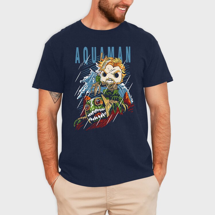 Aquaman Comics, Tricou Barbati (Unisex)