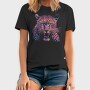 Neon Leopard Angry, Tricou Barbati (Unisex)