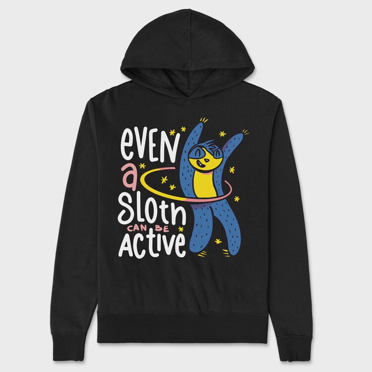 Active Sloth, Hanorac Oversize Barbati (Unisex)