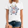 Crazy Dancing Cow, Tricou Barbati (Unisex)