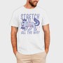 Stretching Fitness Axolotl Yoga 01, Tricou Barbati (Unisex)