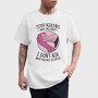 Crazy Flamingo Quote, Tricou Barbati (Unisex)