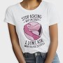 Crazy Flamingo Quote, Tricou Femei