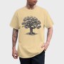 Serene Oak Tree, Tricou Barbati (Unisex)