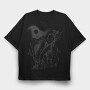 Fairy Music Dark Nouveau Si, Tricou Oversize Barbati (Unisex)