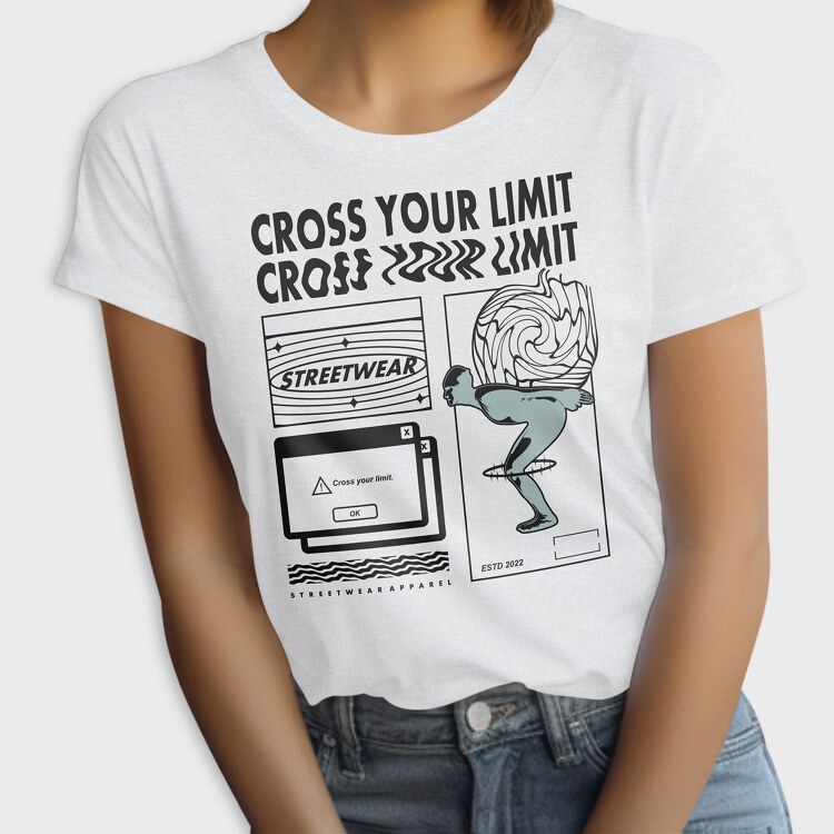 Cross Your Limits 1, Tricou Femei