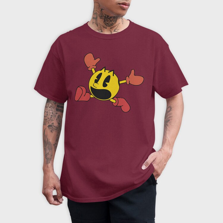 Pacman 4, Tricou Barbati (Unisex)